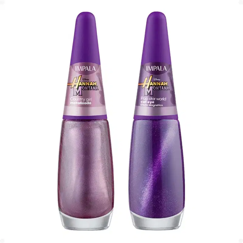 Kit Impala Disney Channel Completo Com 8 Esmaltes