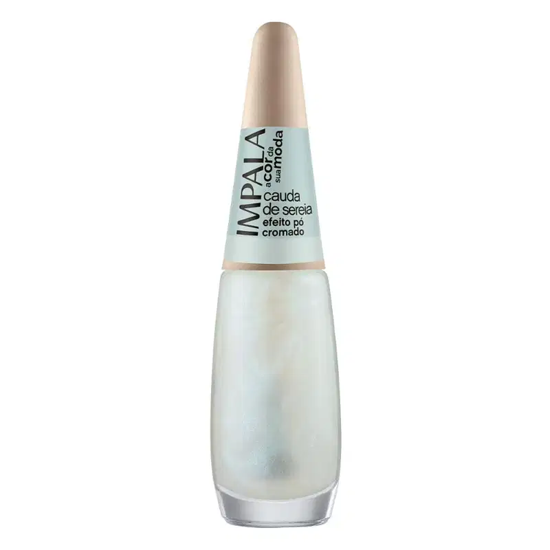 Esmalte Efeito Pó Cromado Impala Cauda De Sereia 7,5ml