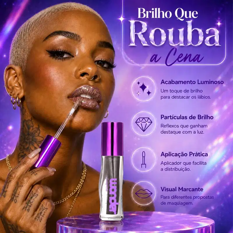 Gloss Labial Ruby Rose Wonder Lumen Noctiluca Hb-l6414-11