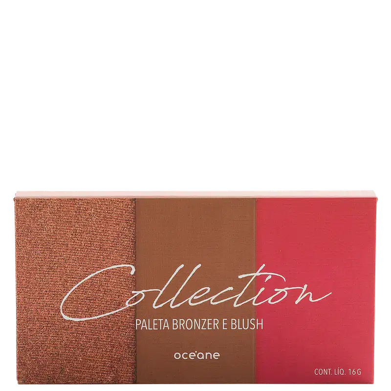 Océane Collection Bronzer e Blush - Paleta de Maquiagem 16g