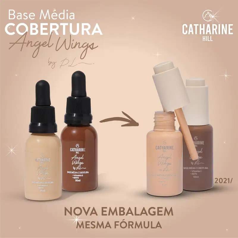 Catharine Hill Chill Média Cobertura MC04 - Base Líquida 30ml