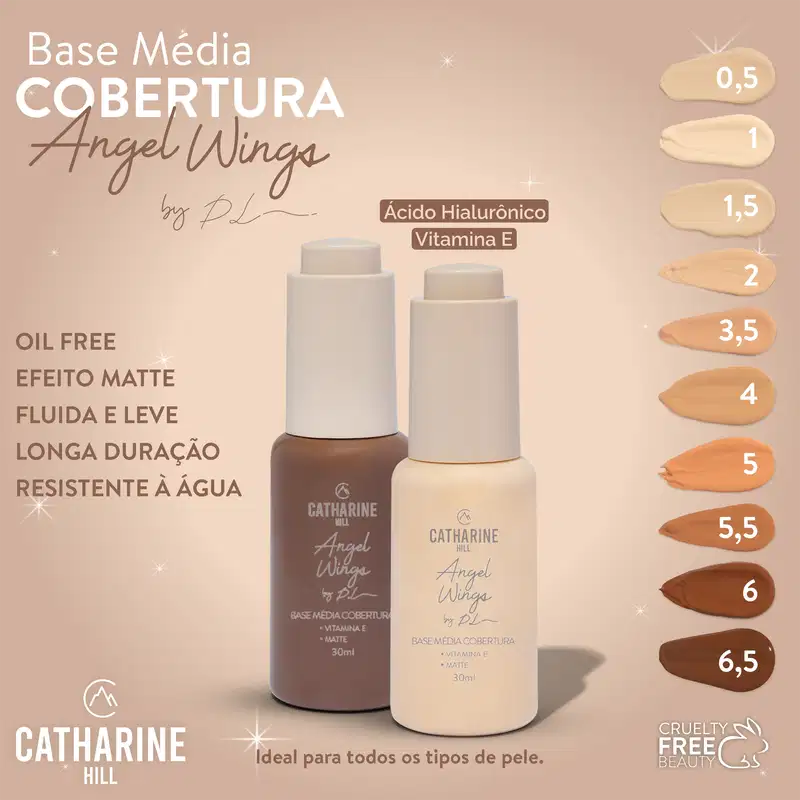 Catharine Hill Chill Média Cobertura MC06 - Base Líquida 30ml