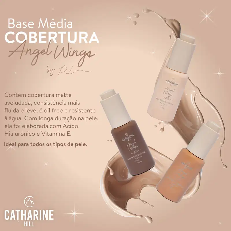 Catharine Hill Chill Média Cobertura MC06 - Base Líquida 30ml