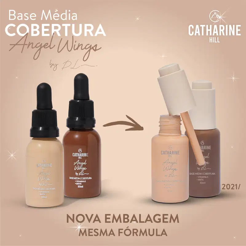 Catharine Hill Chill Média Cobertura MC06 - Base Líquida 30ml