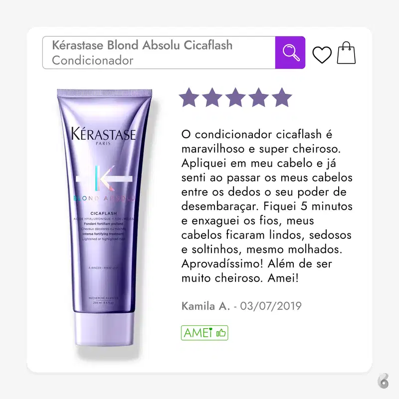 Kérastase Blond Absolu Cicaflash - Condicionador para Loiros 250ml