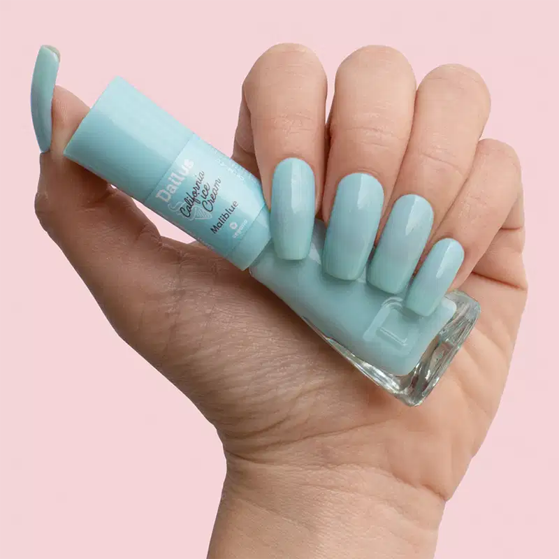 Dailus Califórnia Ice Cream 1020 Maliblue - Esmalte Cremoso 8ml
