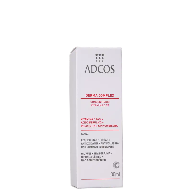Adcos Derma Complex Concentrado Vitamina C 20 - Redutor de Linhas 30ml