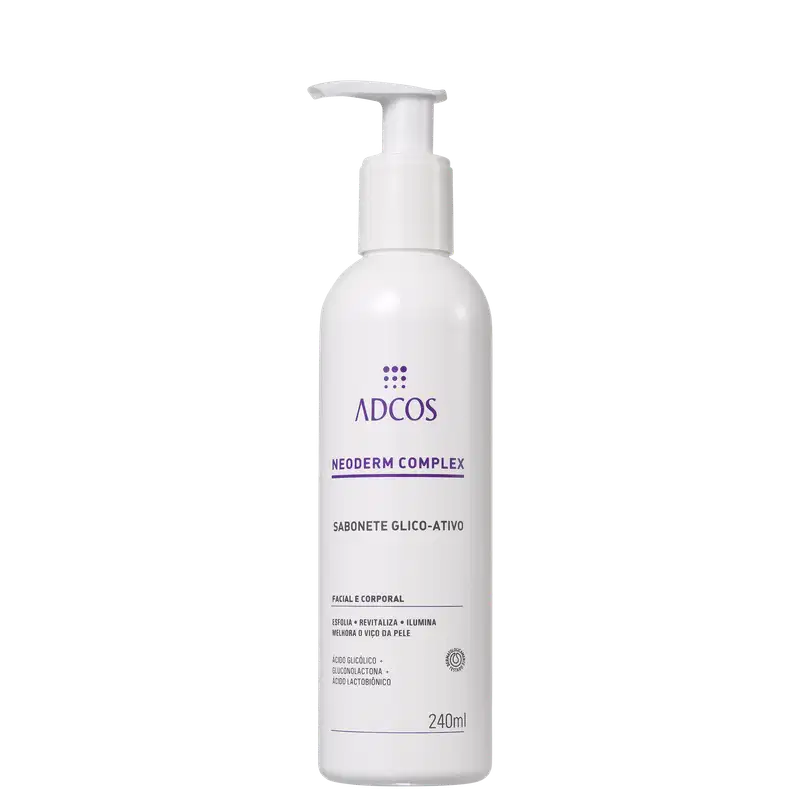 Adcos Neoderm Complex Glico-Ativo - Sabonete Líquido 240ml