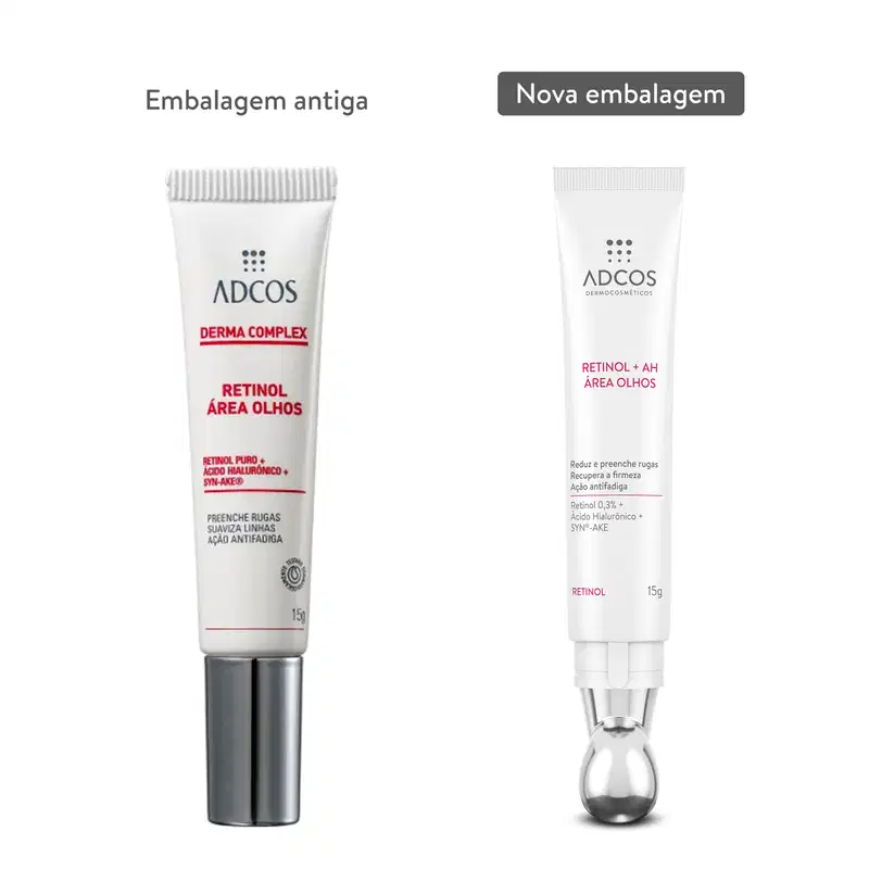 Adcos Derma Complex Retinol - Redutor de Linhas para Área dos Olhos 15g