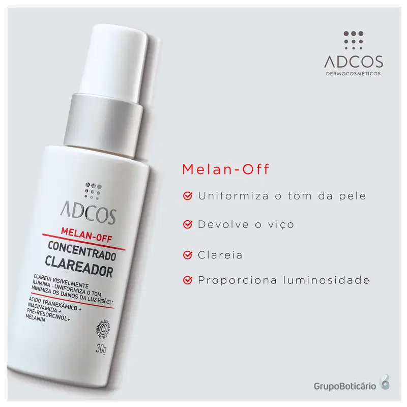 Adcos Melan-Off - Sérum Uniformizador Facial 30g