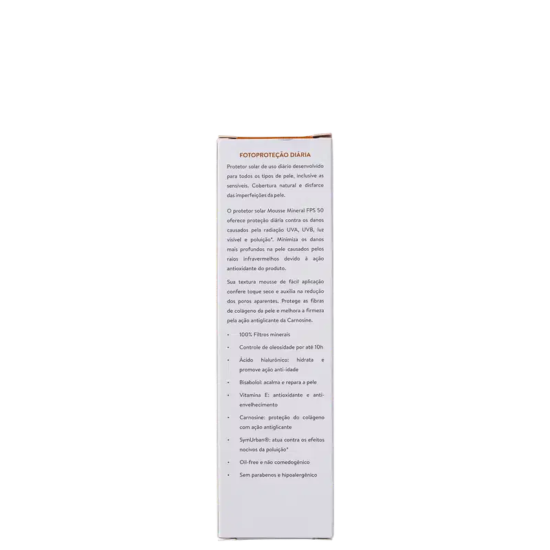 Adcos Fotoproteção Diária Tonalizante Peach Mousse FPS50 - Protetor Solar 50g