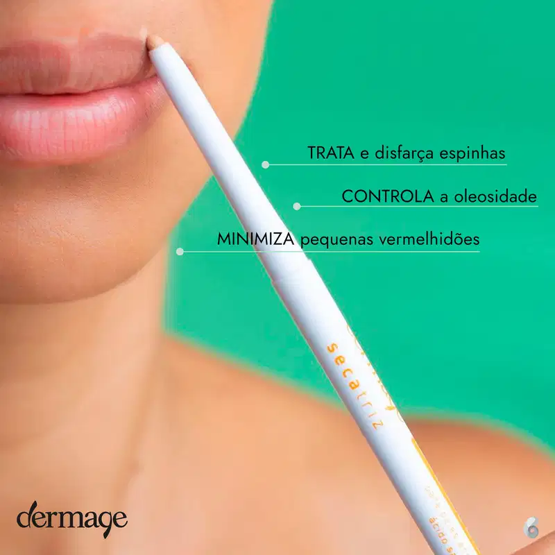 Dermage Secatriz - Lápis Secativo para Acne 0,3g