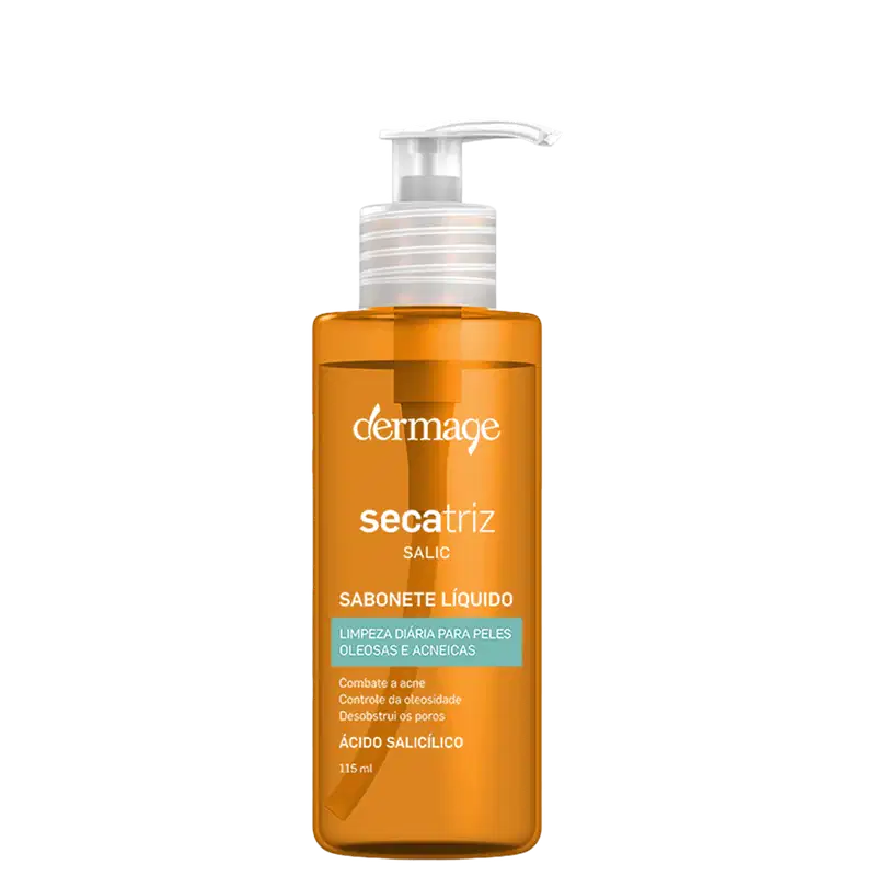 Dermage Secatriz Salic - Sabonete Líquido Facial 115ml