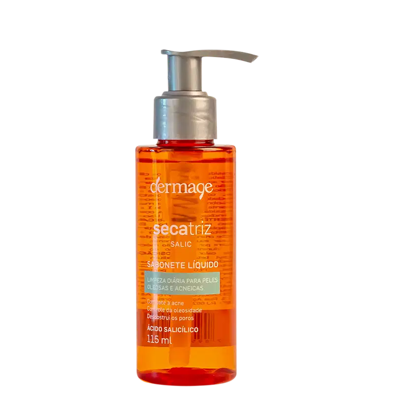 Dermage Secatriz Salic - Sabonete Líquido Facial 115ml