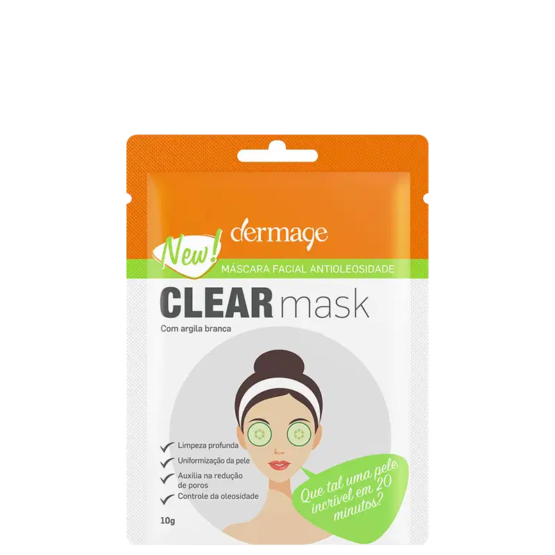Dermage Clear - Máscara Facial 10g