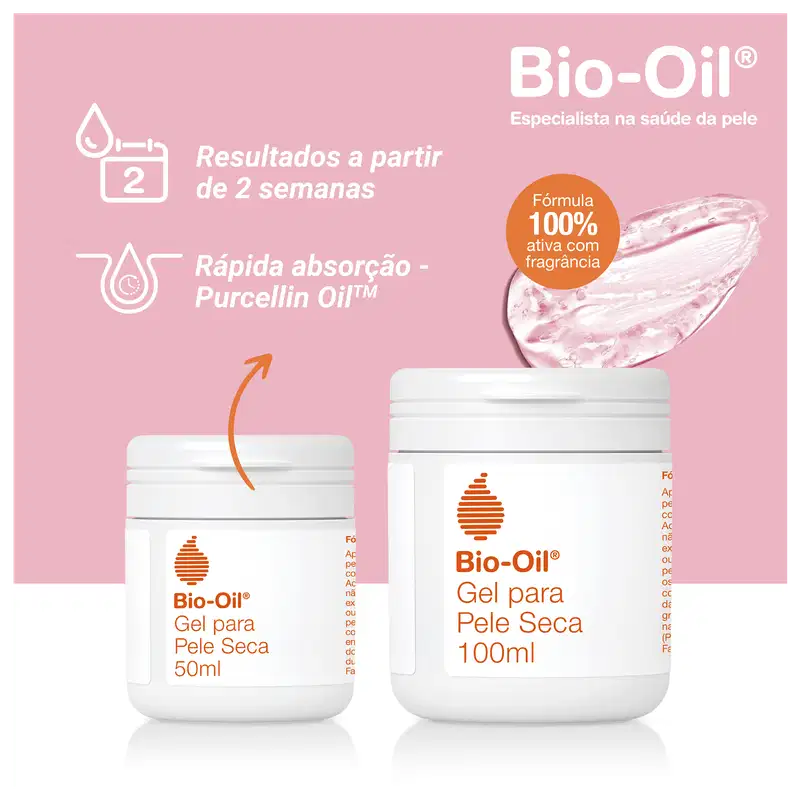 Bio-Oil Pele Extra Seca - Gel Hidratante Corporal 100ml