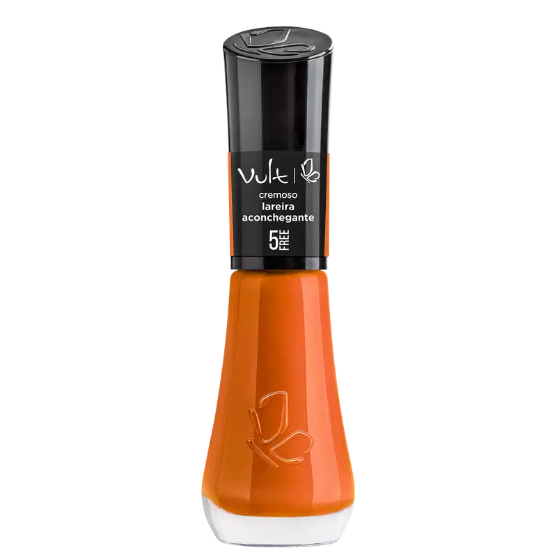 Esmalte Cremoso Laranja Lareira Aconchegante 5Free  8ml