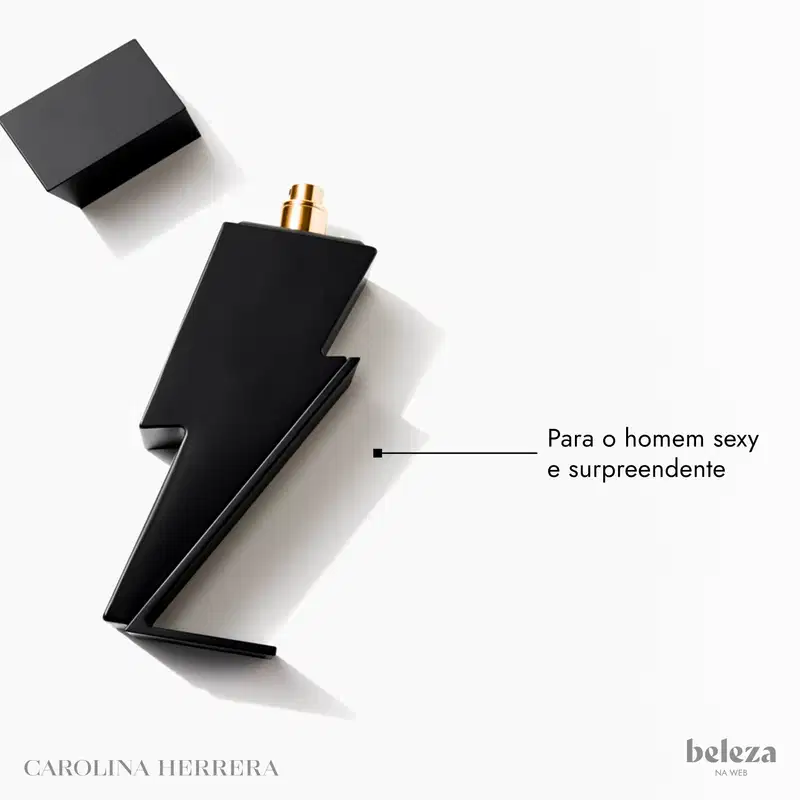 Bad Boy Carolina Herrera Eau de Toilette - Perfume Masculino 100ml