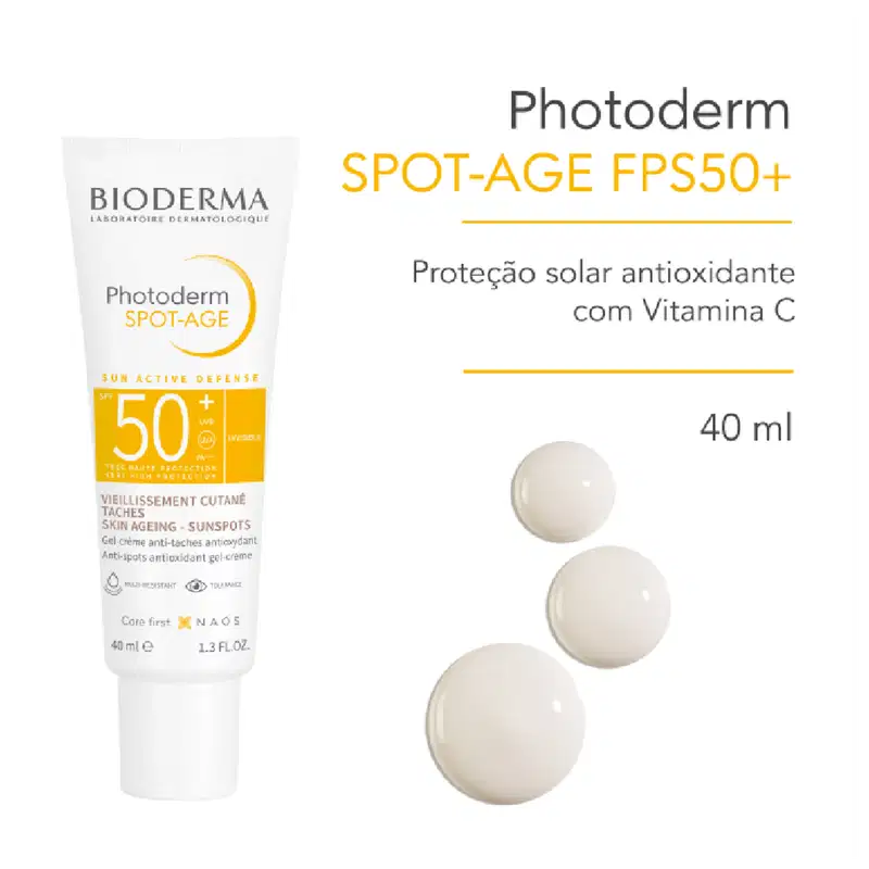 Bioderma Photoderm Spot-Age Neutro FPS50 + - Protetor Solar Facial 40ml