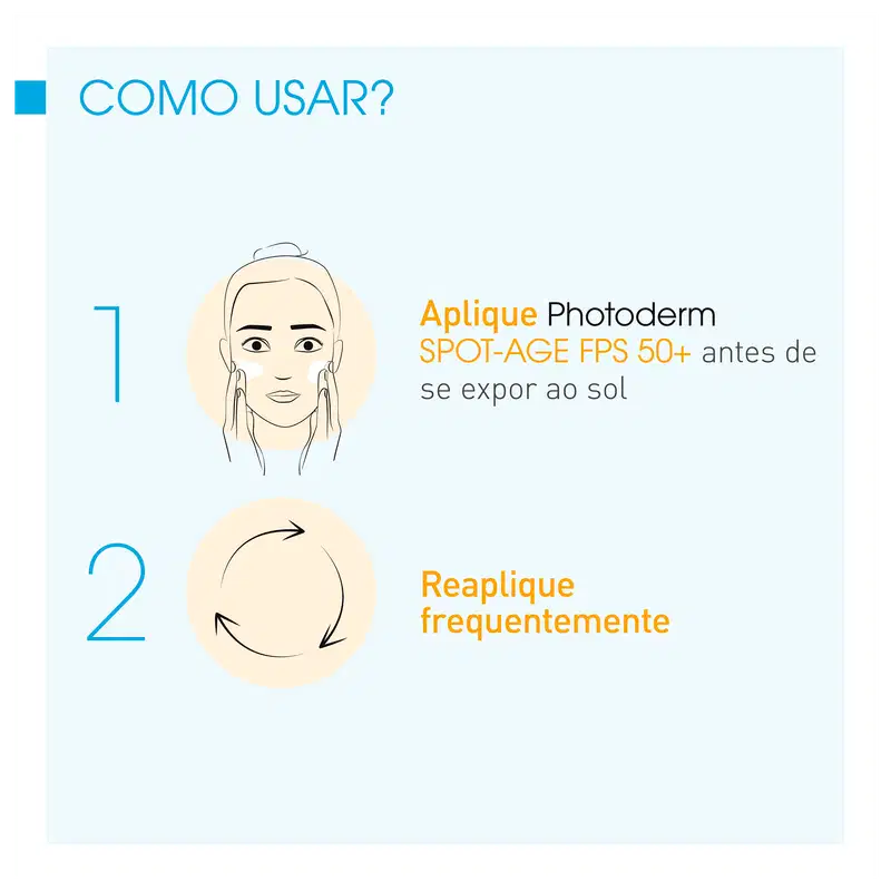 Bioderma Photoderm Spot-Age Neutro FPS50 + - Protetor Solar Facial 40ml