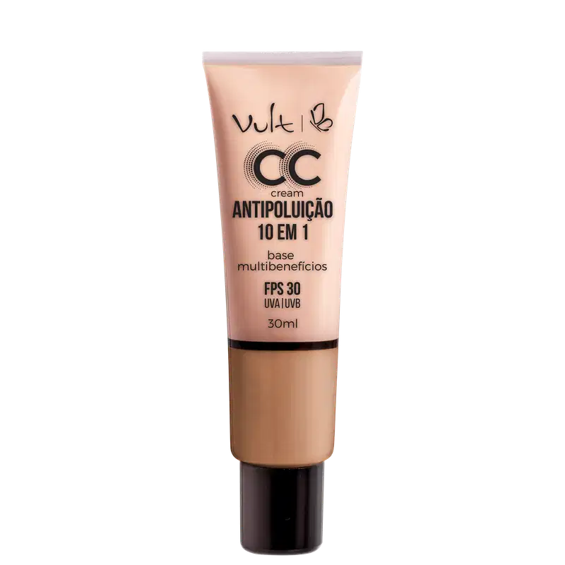 Base CC Cream Antipoluição 10 em 1 Bege MB04 30ml