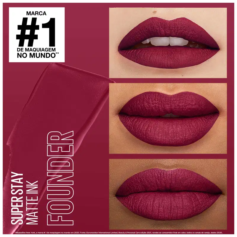 Maybelline NY SuperStay Matte Ink Cor 115 - Batom Líquido 5ml