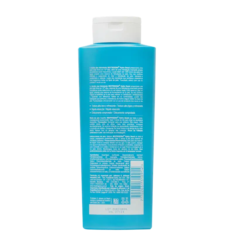 Neutrogena Hydro Boost Water Gel - Hidratante Corporal 400ml