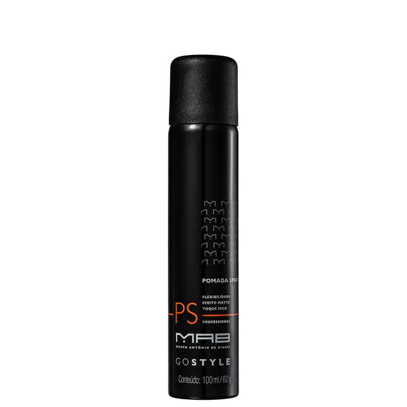 MAB Marco Antônio de Biaggi Go Style Efeito Pomada - Spray Modelador 100ml