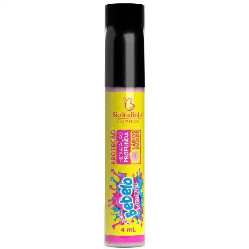 GLOSS LABIAL BEBELO 4ML HIDRATAÇÃO PROFUNDA LABIOS MACIOS - Tutti Frutti