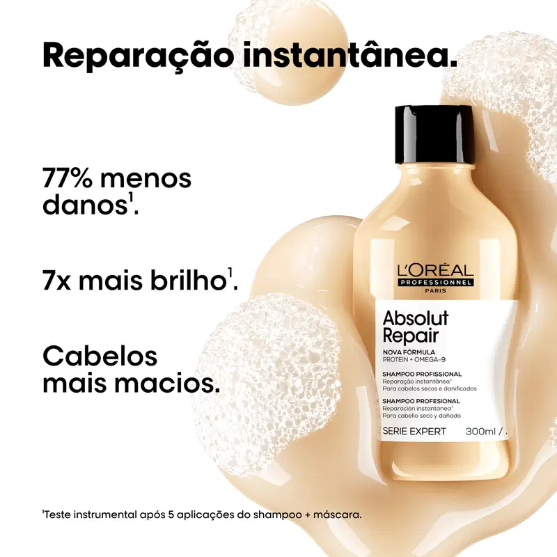 L'Oréal Professionnel Serie Expert Absolut Repair Omega-9 + Protein - Shampoo 300ml