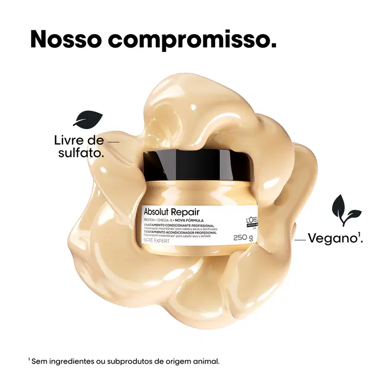 L'Oréal Professionnel Serie Expert Absolut Repair Omega-9 + Protein - Máscara Capilar 250g