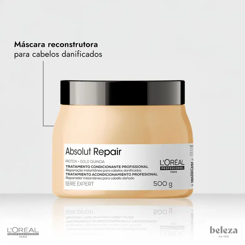 L'Oréal Professionnel Serie Expert Absolut Repair Omega-9 + Protein - Máscara Capilar 500g