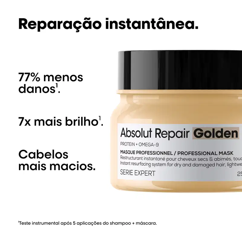 L'Oréal Professionnel Serie Expert Absolut Repair Golden - Máscara Capilar 250ml