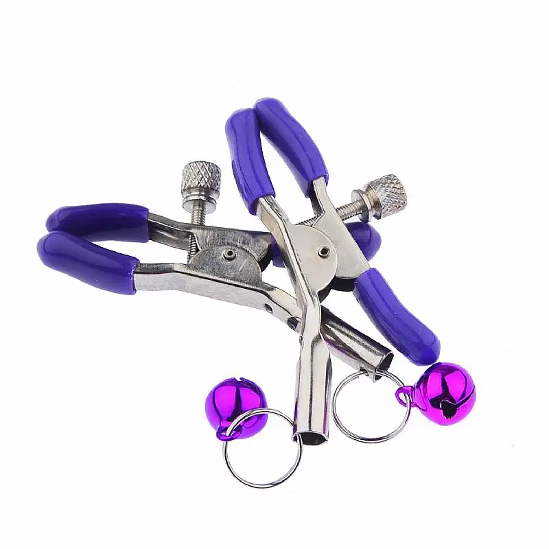 Plug Anal Pompom Lilás com Tiara Orelhas de Gato + Grampos p/ seios em Metal e Laço Gargantilha