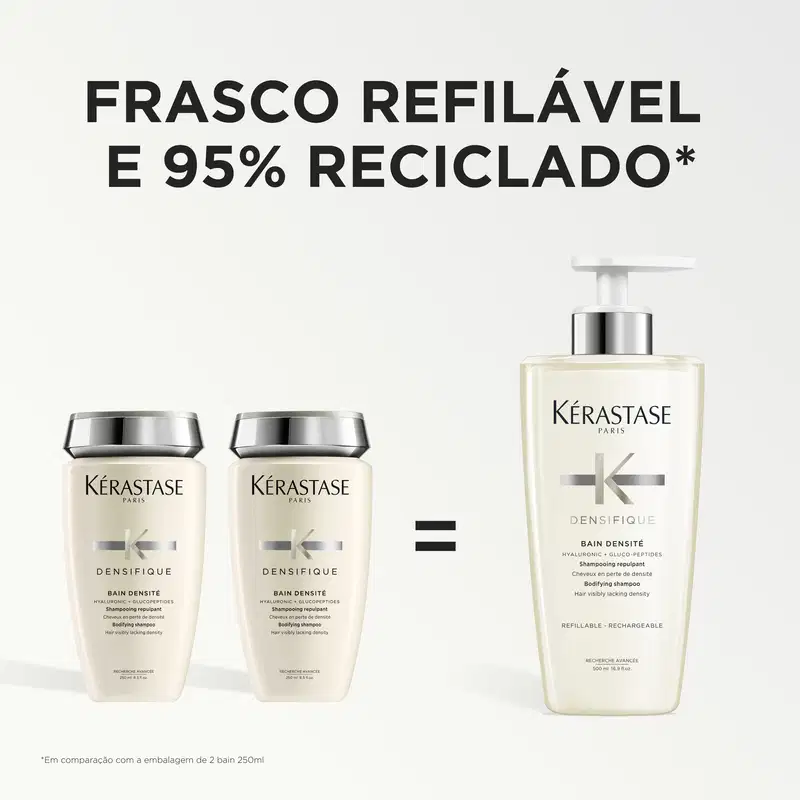 Kérastase Densifique Bain Densité Refilável - Shampoo 500ml