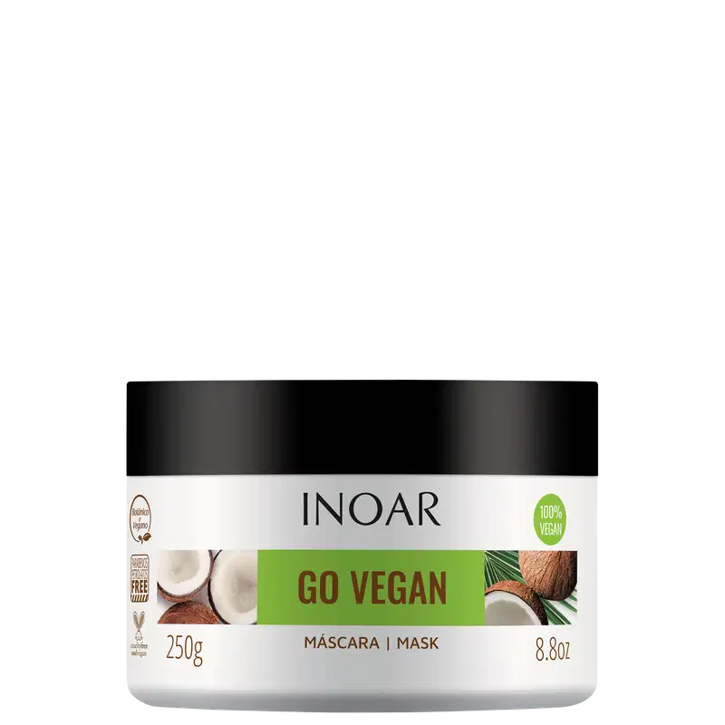 Inoar Go Vegan Hidratação e Nutrição - Máscara Capilar 250g