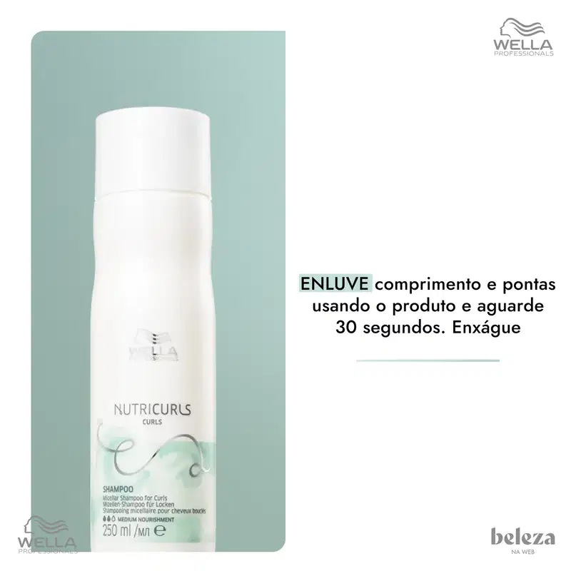 Wella Professionals Nutricurls - Shampoo 250ml