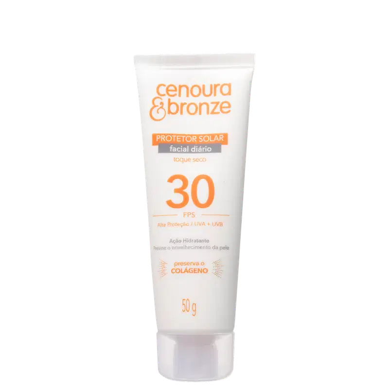 Cenoura & Bronze Diário FPS 30 - Protetor Solar Facial 50g