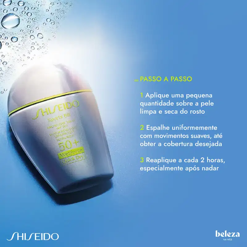 Shiseido BB For Sports FPS 50 Light - Base Líquida 30ml