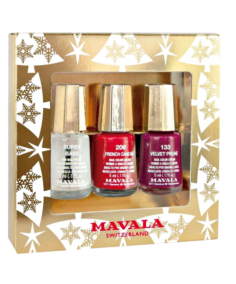 Kit Mavala Festive Tree Gold (3 Unidades)