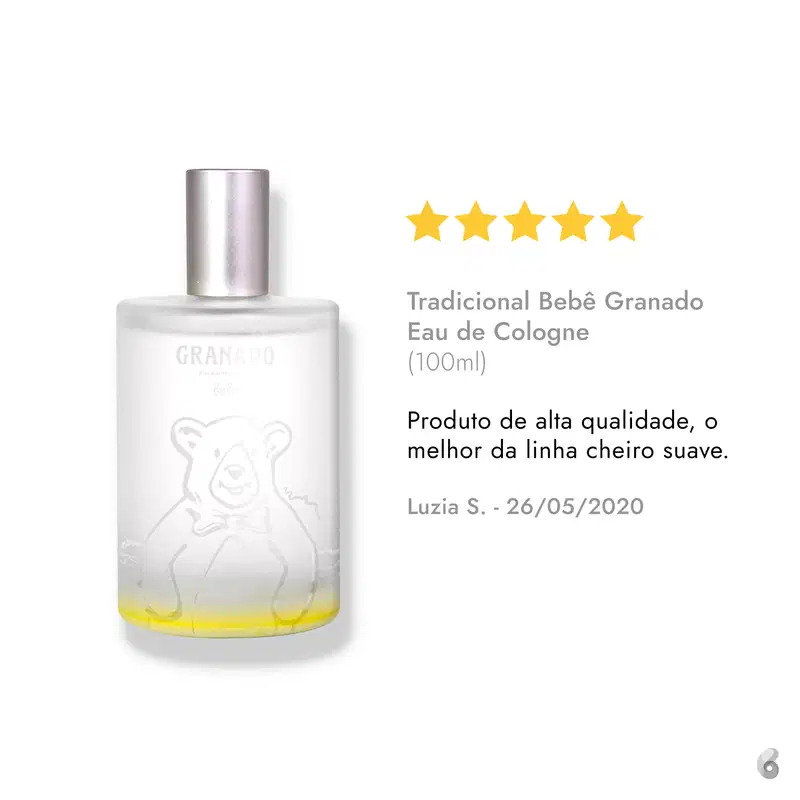 Tradicional Bebê Granado Eau de Cologne - Perfume Infantil 100ml