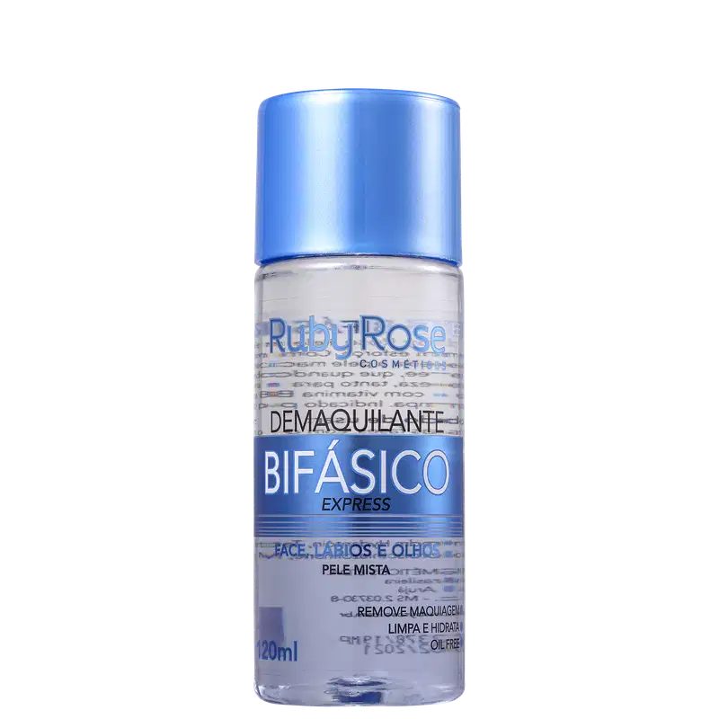 Ruby Rose Express Pele Mista - Demaquilante Bifásico 120ml