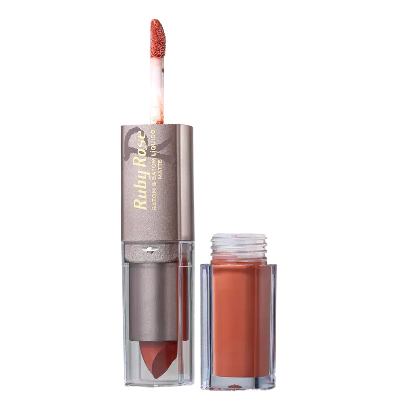 Ruby Rose Duo Semi-Matte 024 - Batom 6,6g