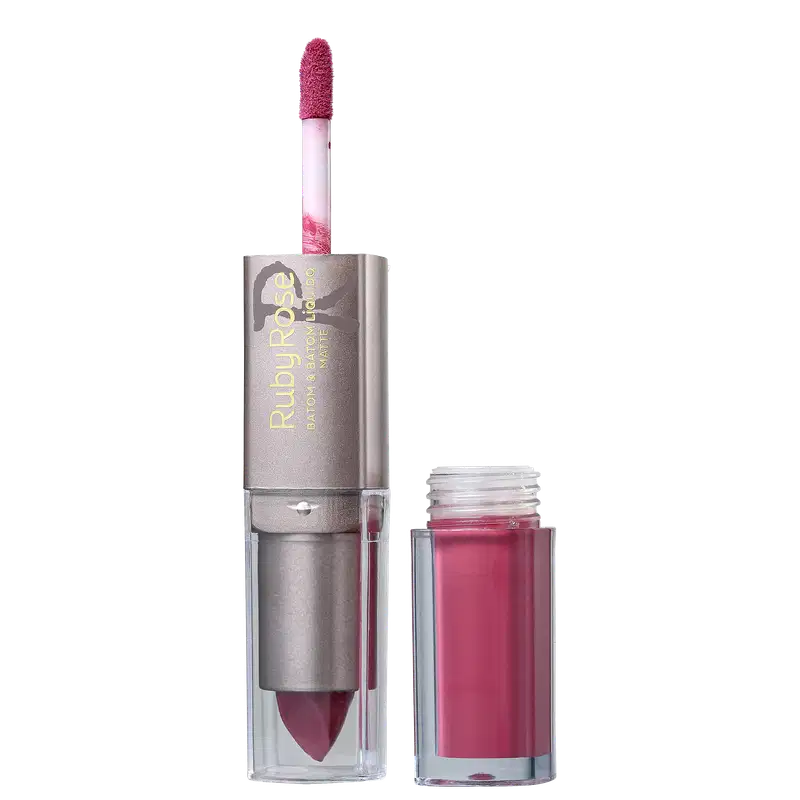 Ruby Rose Duo Matte 191 Marsala - Batom 6,6g 