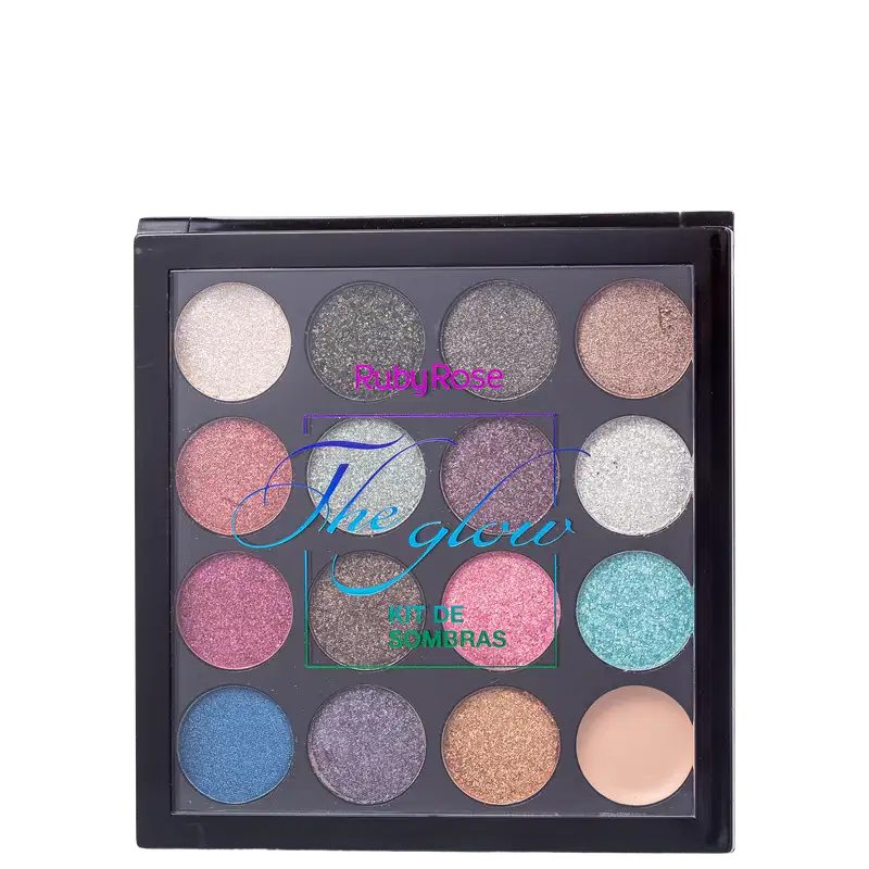 Ruby Rose The Glow - Paleta de sombras 11g