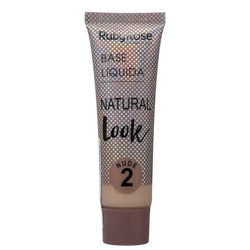 Ruby Rose Natural Look Nude 2 - Base Líquida 29ml