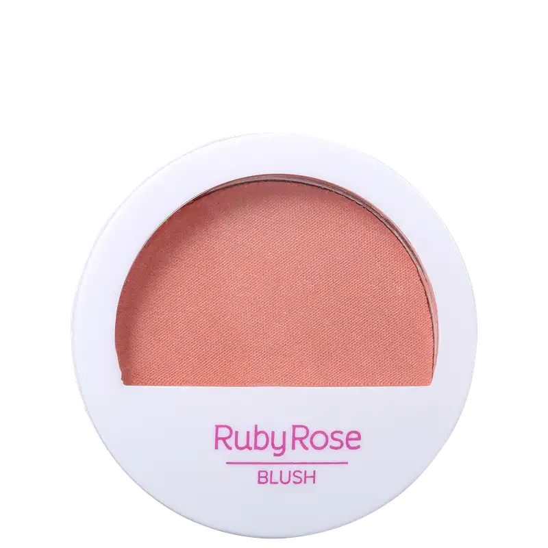 Ruby Rose Mini B1 Pêssego - Blush Natural 5g