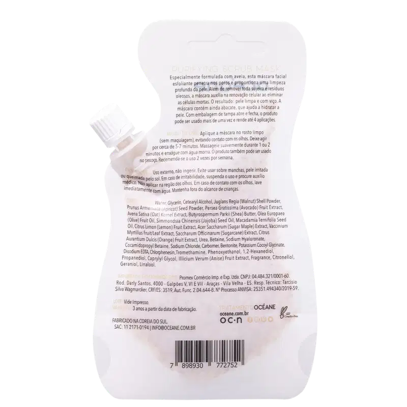 Océane Purifying Scrub - Máscara Facial 35ml