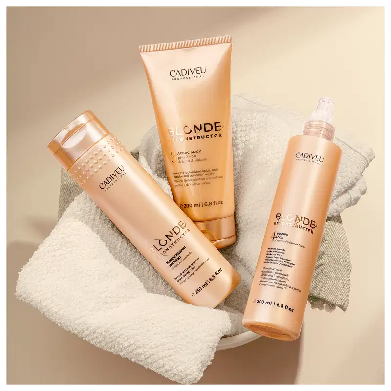 Cadiveu Professional Blonde Reconstructor Acidic - Máscara Acidificante 200ml