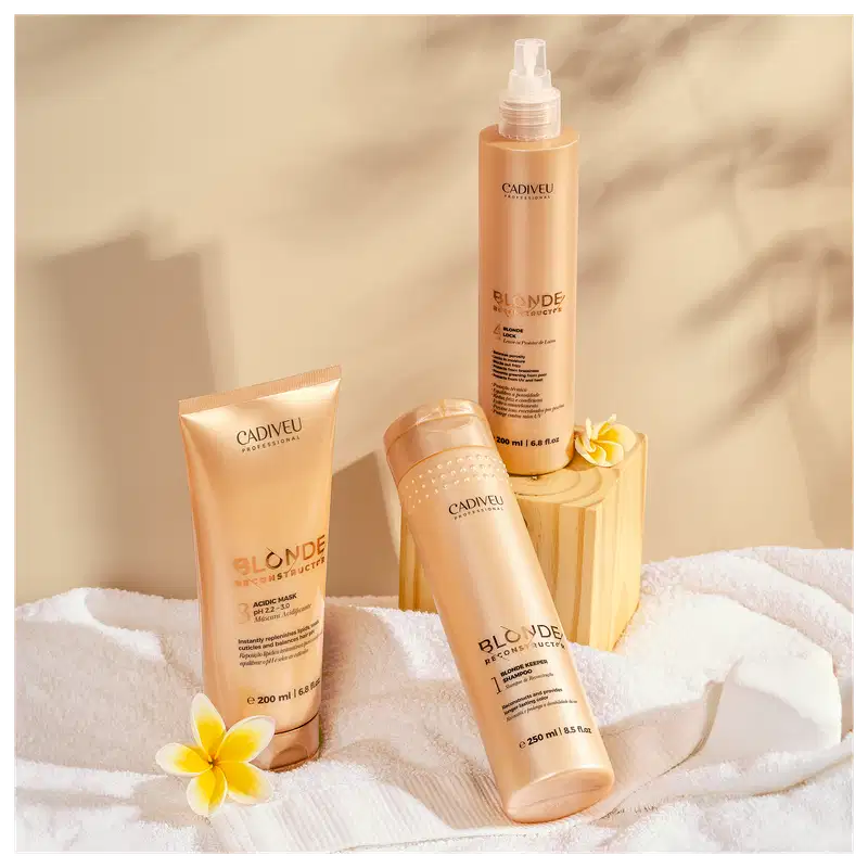 Cadiveu Professional Blonde Reconstructor Acidic - Máscara Acidificante 200ml